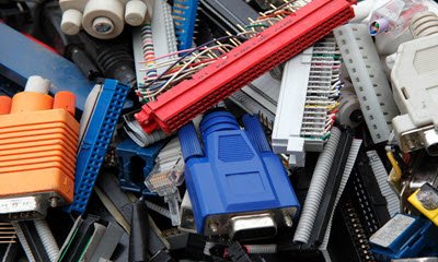 Stekkers (WEEELABEX) ter recycling