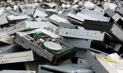 Discdrives/CD-ROMS (WEEELABEX) ter recycling